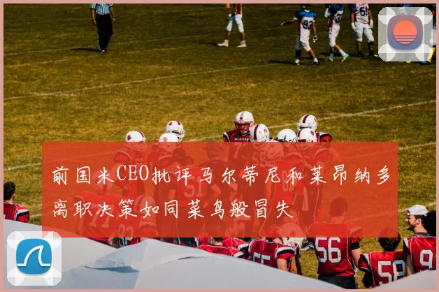 前国米CEO批评马尔蒂尼和莱昂纳多离职决策如同菜鸟般冒失